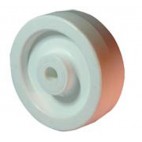 White Polyolefin Dump Buggy Wheel